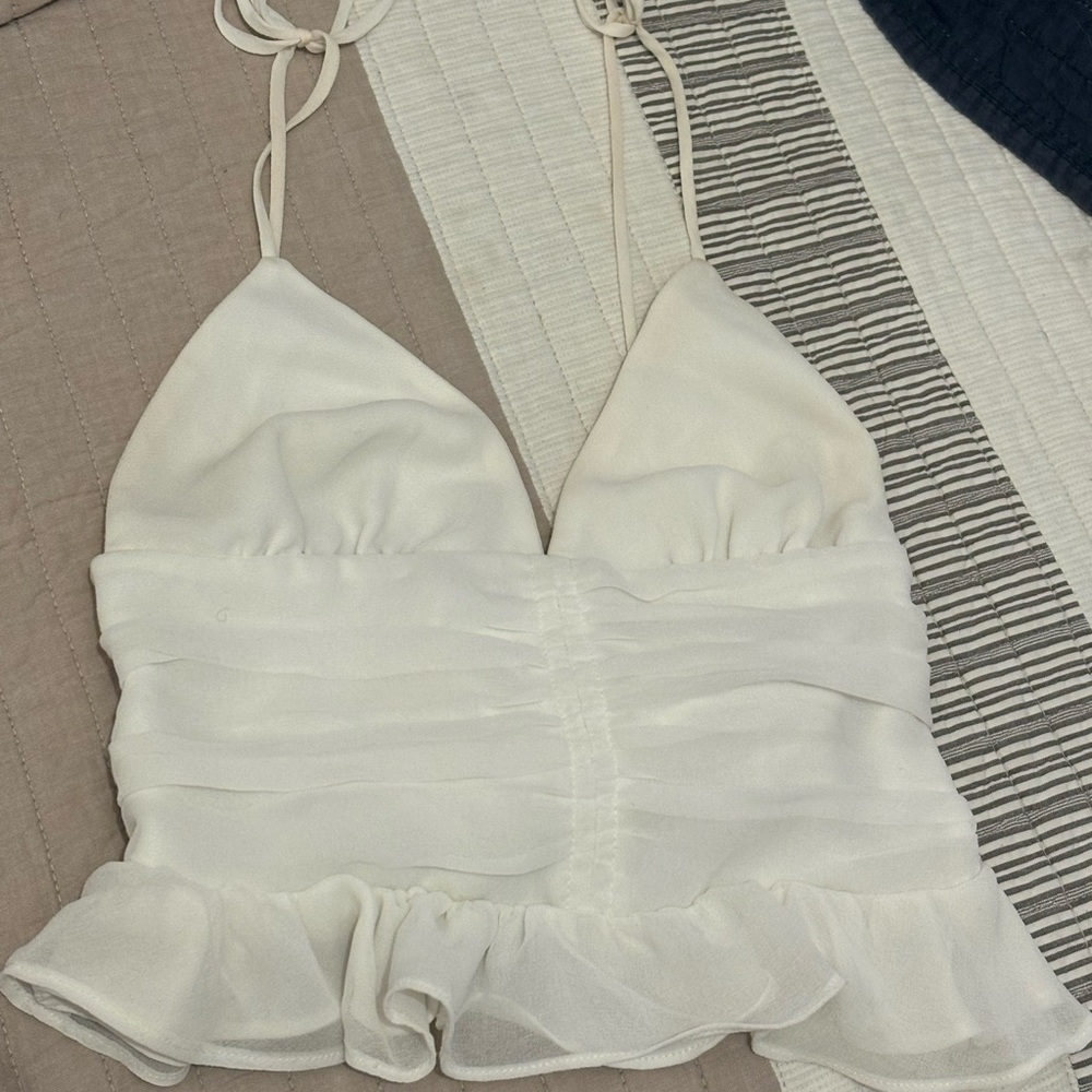 Aritzia tie tank top